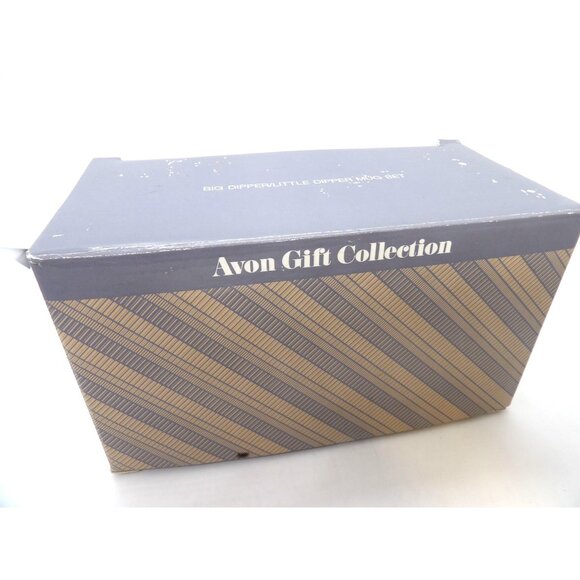 Vintage Avon Ceramic Big Dipper and Little Dipper Coffee Mugs NOS - Picture 4 of 4